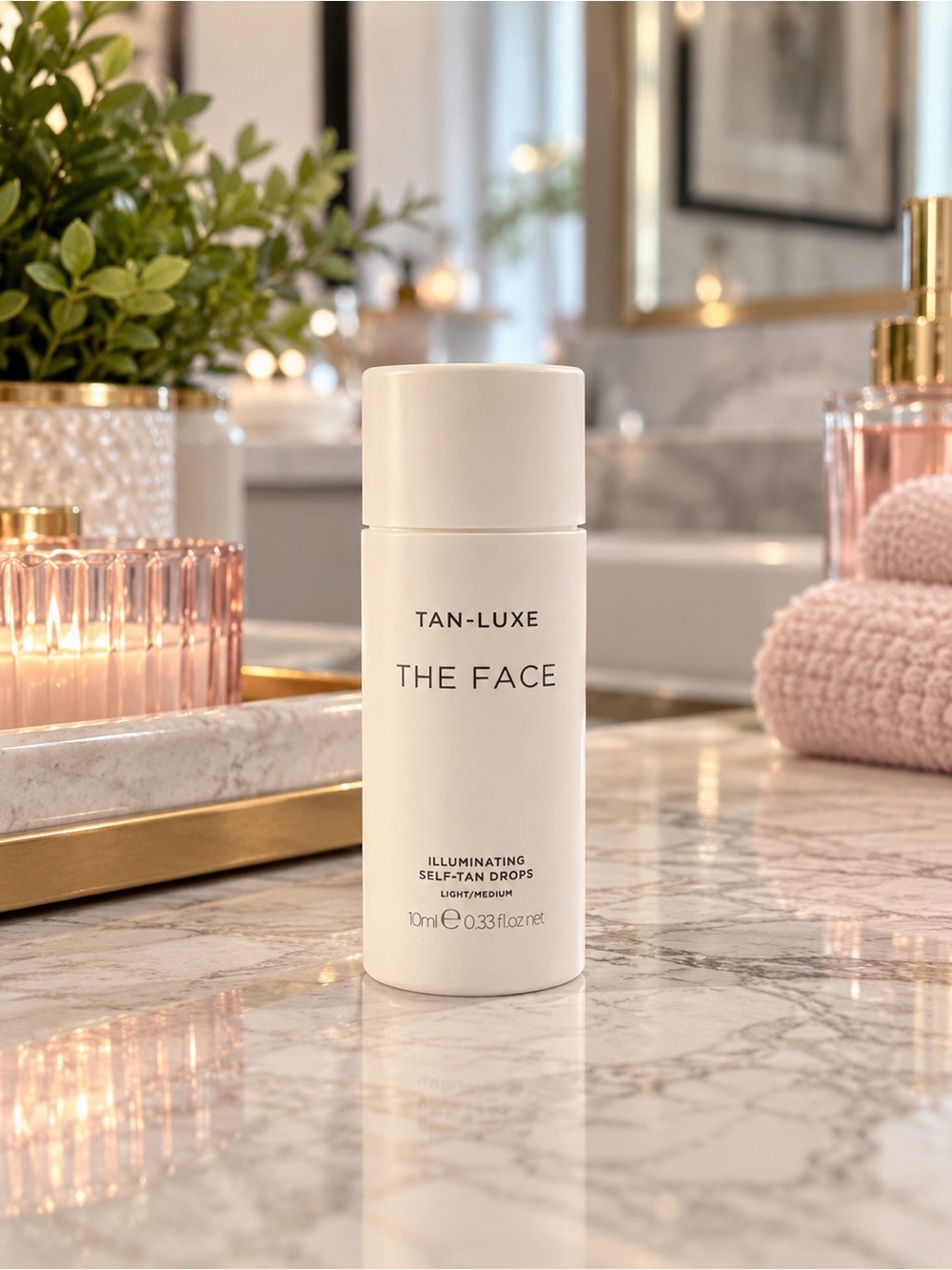 Tan-Luxe THE FACE ✨ Self-Tan Drops Light/Medium 10 mL Glow Booster BNIB
